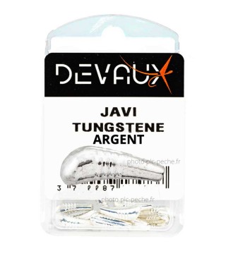 Javi Tungstene Argent DEVAUX | PLC.PECHE.FR