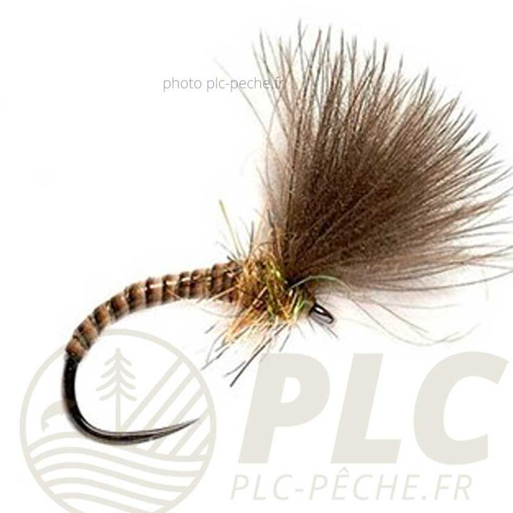 Mouches FULLING MILL Quill Cdc Emerger Natural