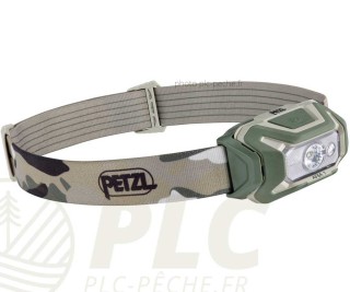 Lampe Frontale PETZL Aria 2 RGB 450 Lumens Camo | PLC-PECHE.FR