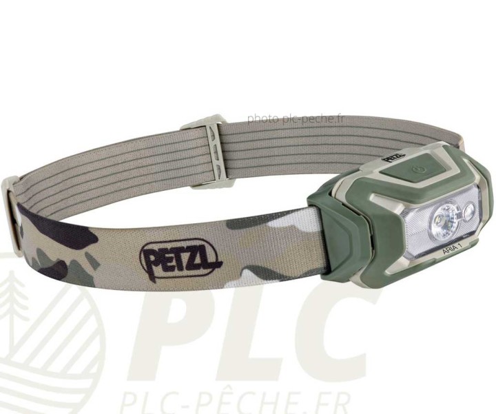 Lampe Frontale PETZL Aria 2 RGB 450 Lumens Camo | PLC-PECHE.FR