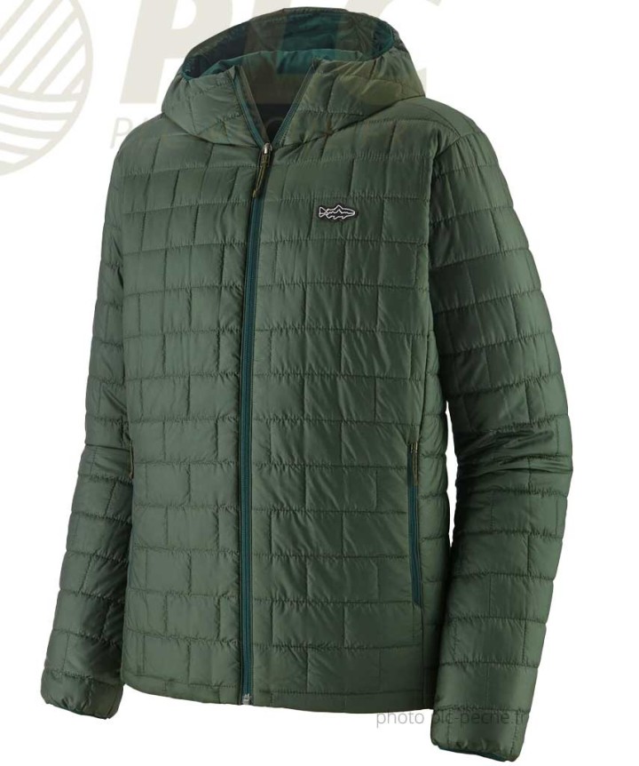 Veste PATAGONIA M's Nano Puff Fitz Roy Trout OLGC | PLC-PECHE.FR