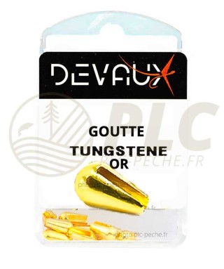 Goutte Tungstene DEVAUX OR | PLC.PECHE.FR