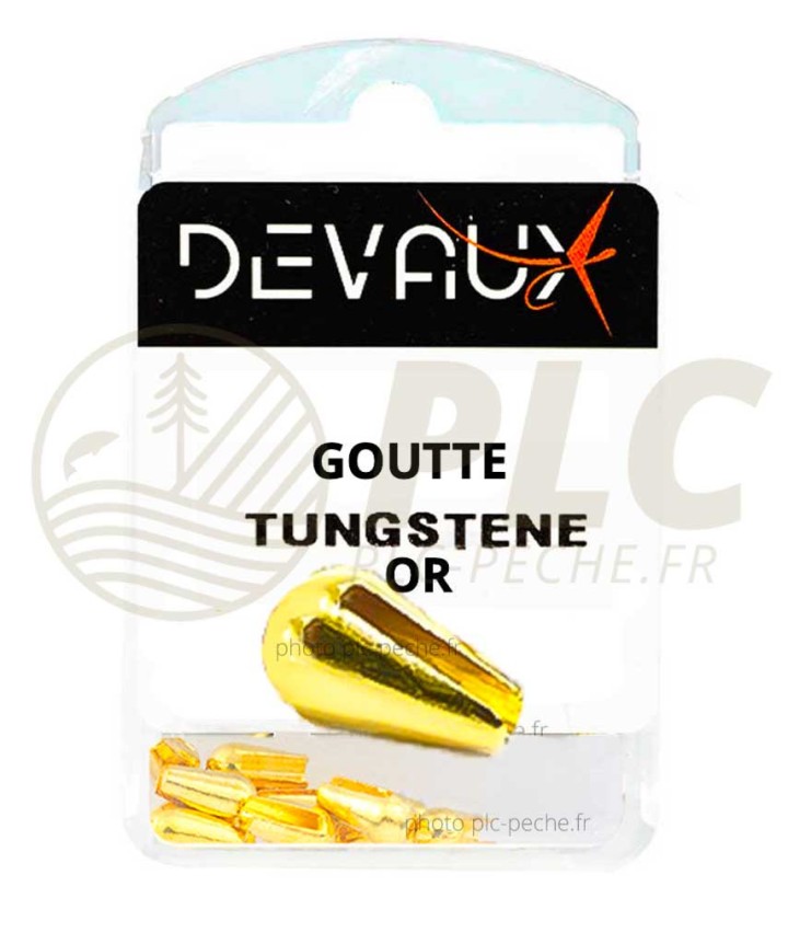 Goutte Tungstene DEVAUX OR | PLC.PECHE.FR