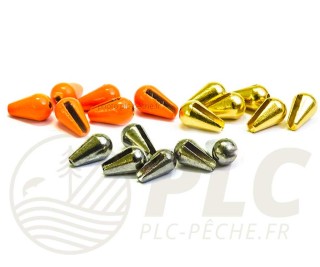 Goutte Tungstene DEVAUX Orange Fluo | PLC.PECHE.FR