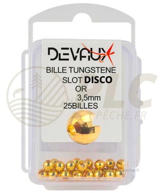 Billes Tungstene Slot Disco DEVAUX Or | PLC-PECHE.FR