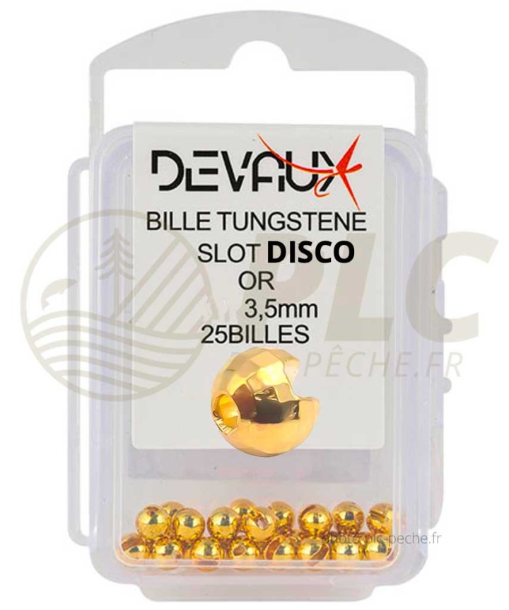 Billes Tungstene Slot Disco DEVAUX Or | PLC-PECHE.FR