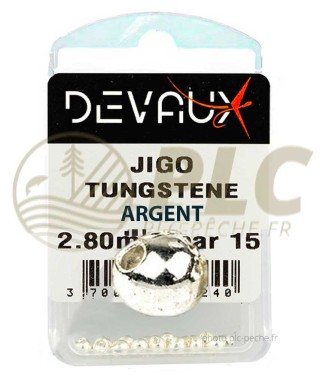 Jigo Tungstene DEVAUX Argent | PLC.PECHE.FR