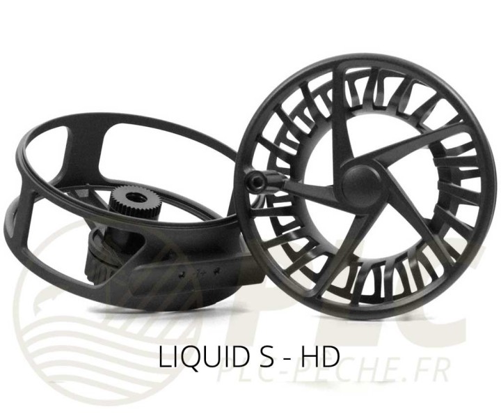 Pack Moulinet + Bobines Lamson Liquid S -9+ HD Smoke | PLC-PECHE.FR