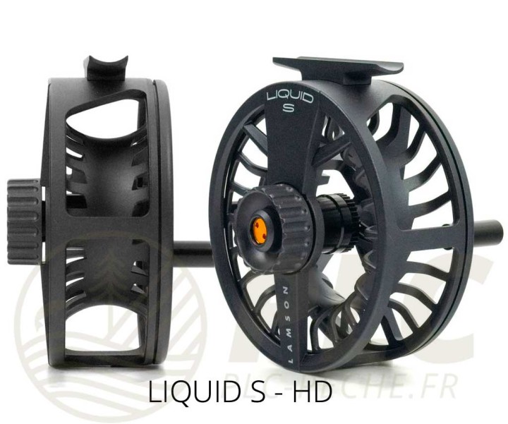 Pack Moulinet + Bobines Lamson Liquid S -9+ HD Smoke | PLC-PECHE.FR