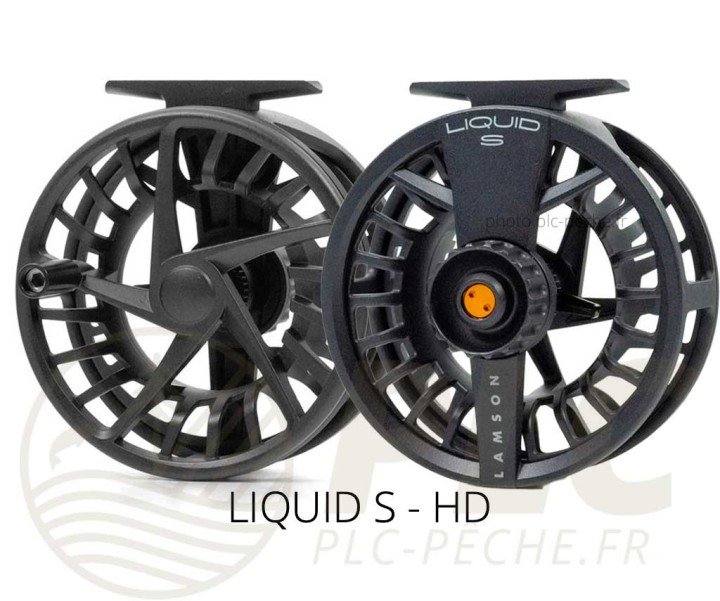 Pack Moulinet + Bobines Lamson Liquid S -9+ HD Smoke | PLC-PECHE.FR