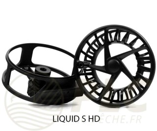 Moulinet Mouche Lamson Liquid S -9+ HD Black | PLC-PECHE.FR