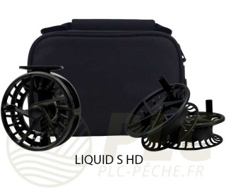 Pack Moulinet + Bobines Lamson Liquid S -9+ HD Black | PLC-PECHE.FR