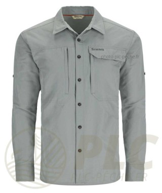 Chemise Guide Shirt Cinder SIMMS | PLC-PECHE.FR