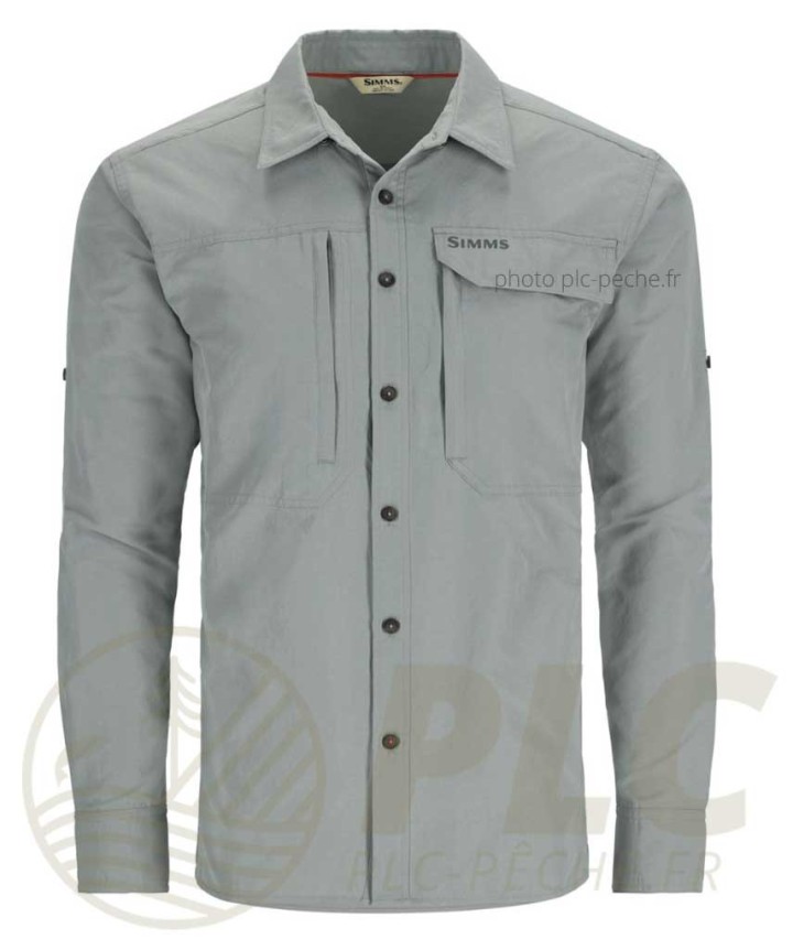 Chemise Guide Shirt Cinder SIMMS | PLC-PECHE.FR