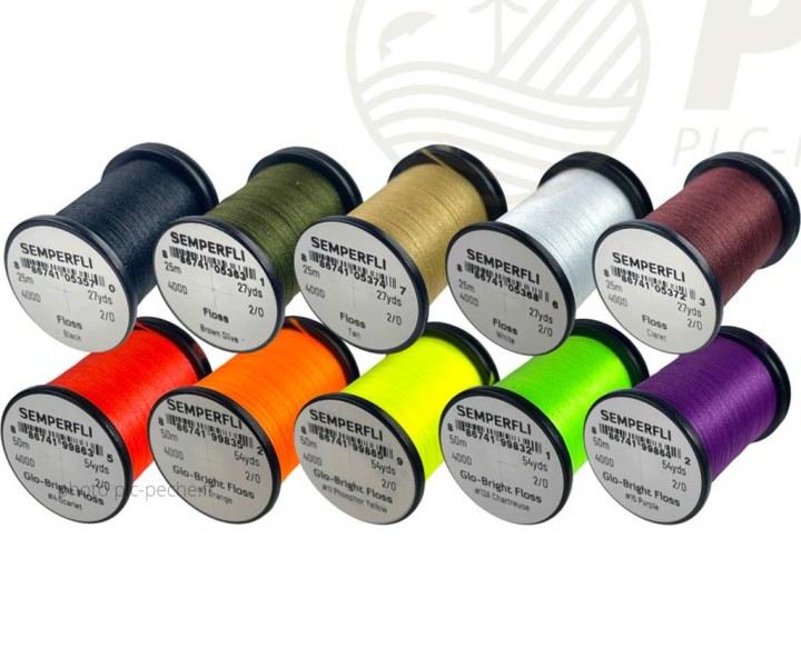 Fil SEMPREFLI Fly Tying Floss Collection | PLC-PECHE.FR