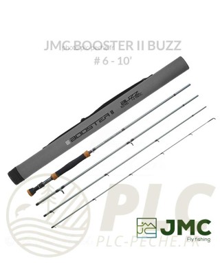 Canne JMC Booster II Buzz 10' #6 - 4 Brins | PLC-PECHE.FR