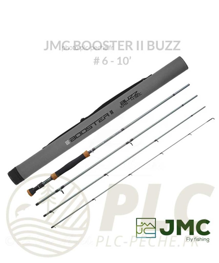 Canne JMC Booster II Buzz 10' #6 - 4 Brins | PLC-PECHE.FR