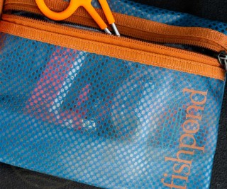 FISHPOND Sandbar Travel Pouch action