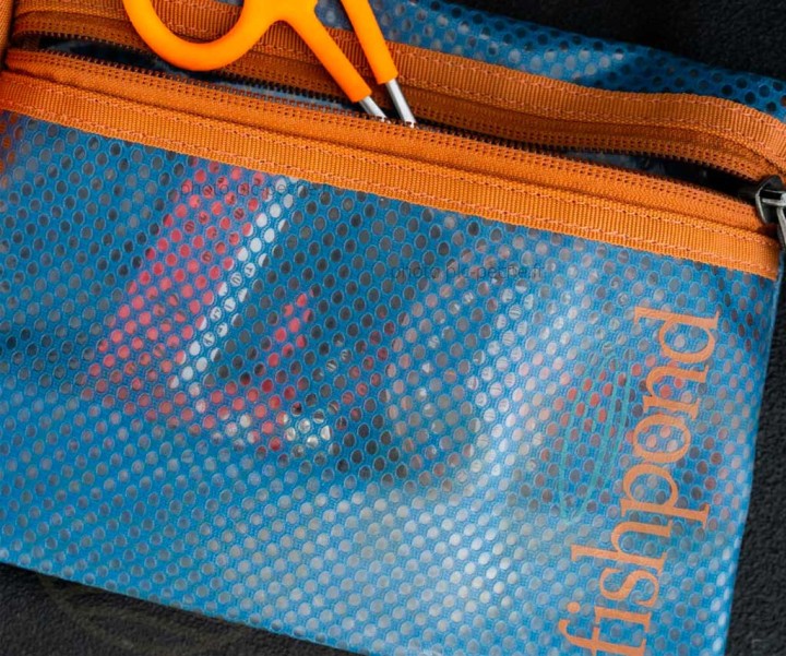FISHPOND Sandbar Travel Pouch action