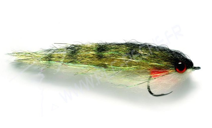 Mouche brochet dougie's b/fish perch 4/0 - PLC FLY SHOP