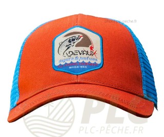 Casquette DEVAUX Trucker Bomblue