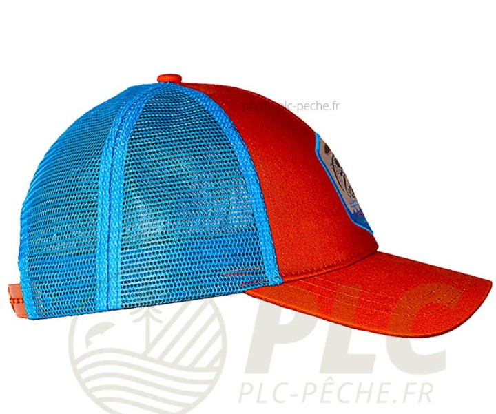 Casquette DEVAUX Trucker Bomblue | PLC-PECHE.FR