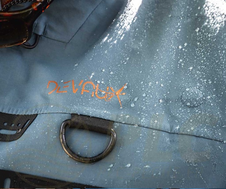 Veste DEVAUX Infly Gris déperlant