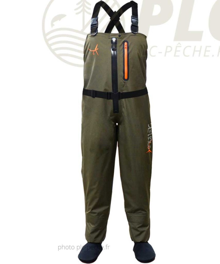 Waders DEVAUX ZIP 400 Olive