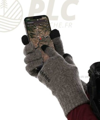Gants SIMMS Wool Full Finger Steel