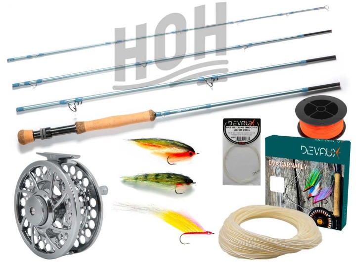Pack Brochet HOH 9' soie 9 Float | PLC FLY SHOP