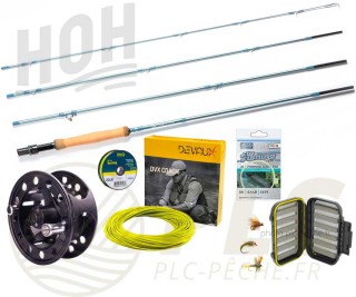 Pack Canne à Mouche HOH 9' soie 4 | PLC FLY SHOP