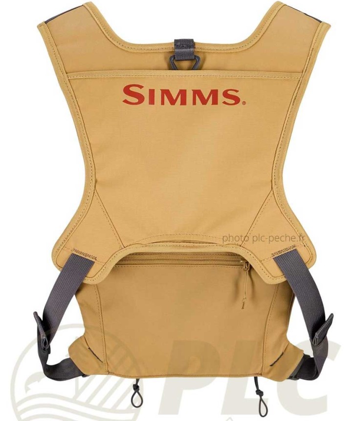 Chest Pack SIMMS Tributary Bistre rear