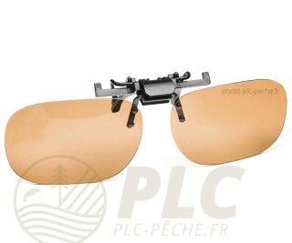 Clip Lunette DEVAUX Polarisant Vuxun 100 Verre Brun