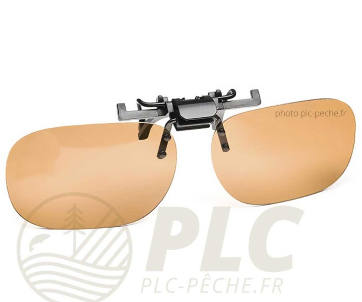 Clip Lunette DEVAUX Polarisant Vuxun 100 Verre Brun