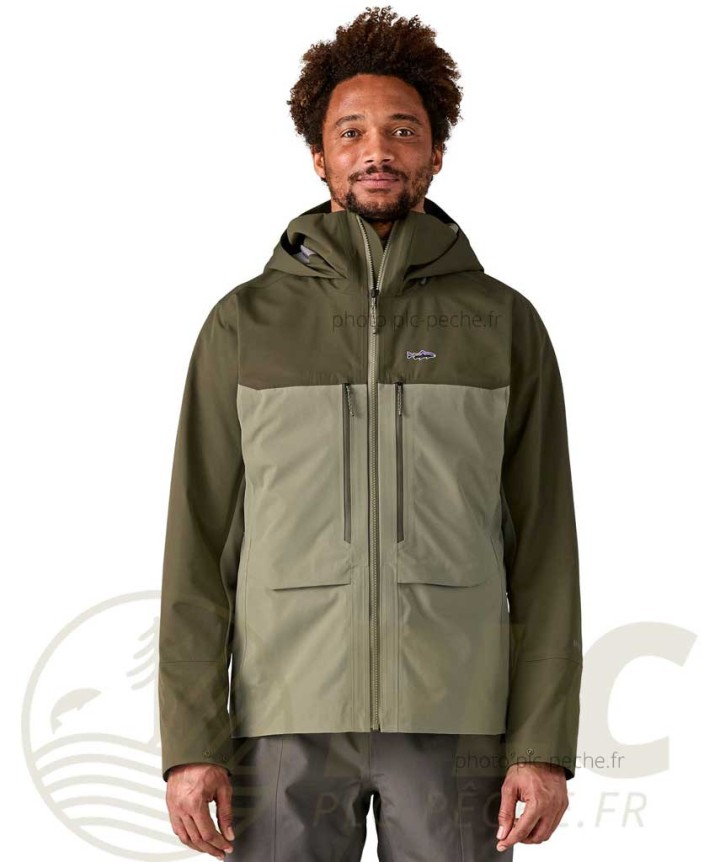 Veste de Wading PATAGONIA Swiftcurrent River Rock Green | PLC-PECHE.FR
