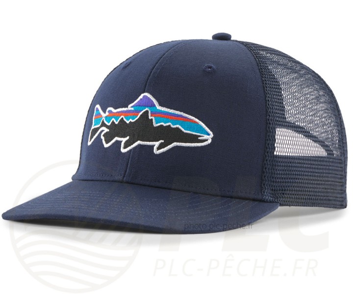 Casquette PATAGONIA Fitz Roy Trout Trucker New Navy 38288