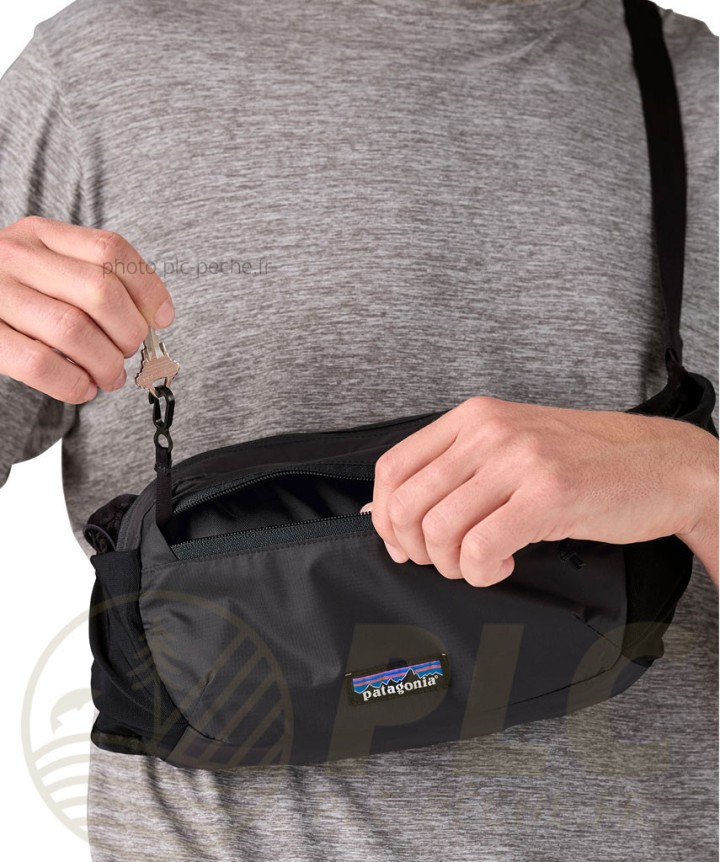 Le Sac Terravia Hip Pack Black PATAGONIA | PLC-PECHE.FR