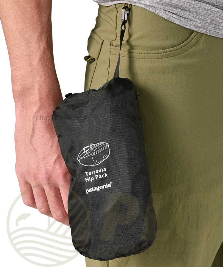 Le Sac Terravia Hip Pack Black PATAGONIA | PLC-PECHE.FR