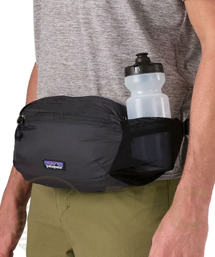Le Sac Terravia Hip Pack Black PATAGONIA | PLC-PECHE.FR