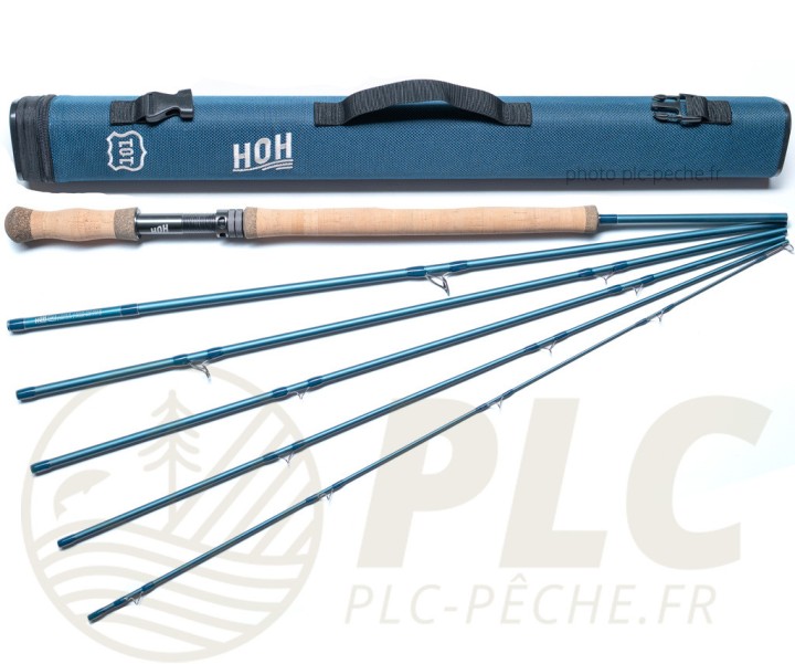 Canne 2 mains HOH 101 12'6 soie 7 (6 Brins) | PLC FLY SHOP