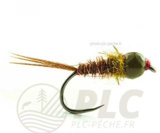 Mouche Nymphe Tung DEVAUX JBNT39 H16 BL