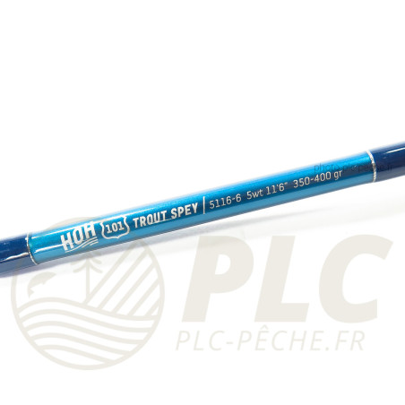 Canne HOH 101 Trout Spey 11'6 soie 5 (6 Brins)