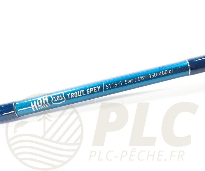 Canne HOH 101 Trout Spey 11'6 soie 5 (6 Brins) modèle