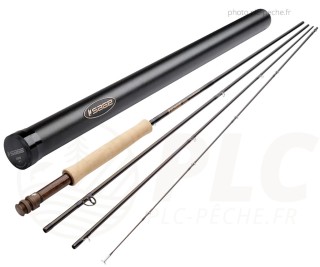 Canne à mouche SAGE ARROW 9' Soie de 4 et tube