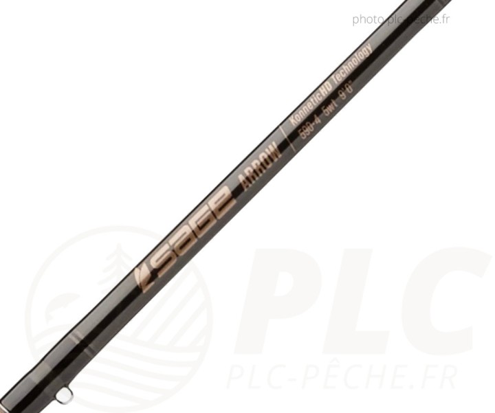 Canne à mouche SAGE ARROW 9' Soie de 6 (Talon) Blank