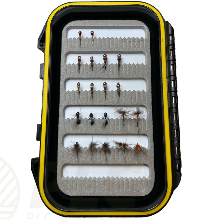 Boîte Prête à Pêcher Mouches Sèche et Nymphe YLFLY | PLC-EPCHE.FR