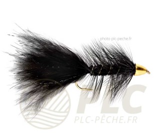 Mouche FULLING MILL G/Nug Woolly Bug Black S10