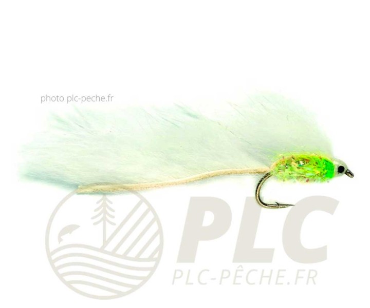 Mouche FULLING MILL Mini Minkie White S10