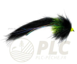 Mouche FULLING MILL Fluff Cat Black Tung B/L S8