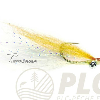 Mouche Mer FULLING MILL Bonefish Clouser Bone Tan